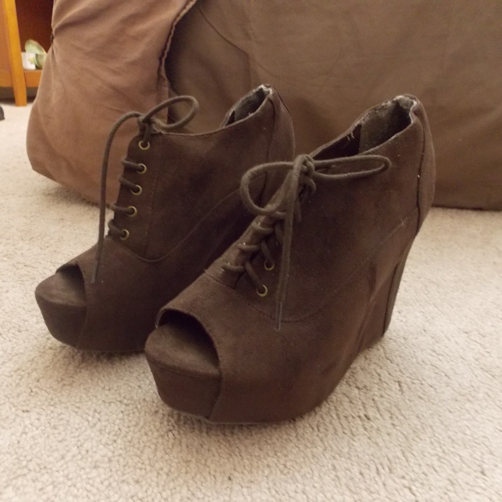 Wedge Booties